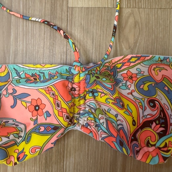 Shoshanna Bandeau Bikini Set – Size D Top / XL Bott - Picture 4 of 9